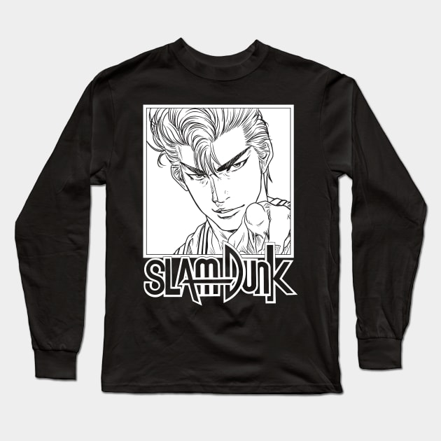 Hanamichi sakuragi Long Sleeve T-Shirt by Vhitostore